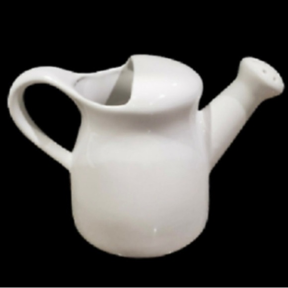 Rae Dunn Ceramic Sprout Watering Can By Magenta Can Pottery Large Letters Decor - Picture 4 of 5